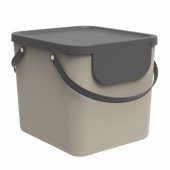 Albula Cappuccino Waste Sorting Container 40L