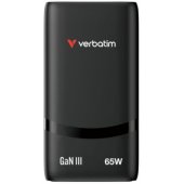 GaN III Fold ´n´ Go 65W Black
