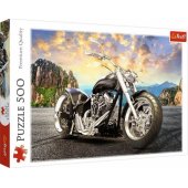 Trefl Puzzle 500 elements Black Motorcycle
