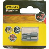Stanley screwdriver bits PH2/ 25mm 2pcs. - STA62021