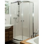 FSK21038-80R 80x80x185cm with Shower Tray R 550MM