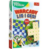 Trefl Fox and Geese Checkers - Treflik Family 02301 Trefl