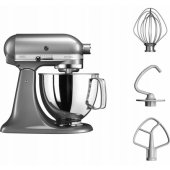 _245782 KitchenAid 5KSM125ECU virtuvinis kombainas 4,8 L sidabrinis 300 W