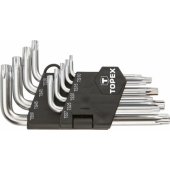 Topex Set of pentagon wrenches for flow meters TS10-TS50 9pcs.