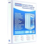 Segregator Donau 4-ringowy A4 65mm biały (2788654PL-09)