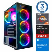 Ryzen 7 5700G 8GB 250SSD+2TB Radeon RX Vega 8 W11Home