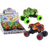Dinosaur Car, Friction Drive, Red or Green, Off-Road