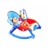Supamasis krėslas naujagimiui ir mažyliui, spalvingas