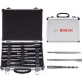 Bosch drill bit set + SDS+ chisels in case 11pcs. (2.608.578.
