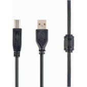USB-A - USB-B 1.5 m juodas