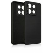 Xiaomi Poco X6 silikoninis dėklas, juodas