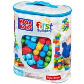 Mega Bloks First Builders – mėlynas krepšys (CYP72/ DCH63)