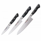 PRO-S rinkinys iš 3 peilių: Paring 88mm / Utility 145mm /