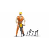 Construction worker with accessories (60020)