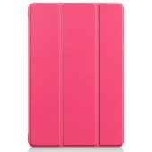 "Tri-fold Eco-Leather Stand Xiaomi Redmi Pad SE 8.7 (2024)" Coral Pink