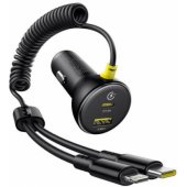 Circular 60W USB-A + USB-C 1.4m Black