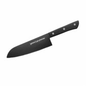 SHADOW Universal Santoku knife with black non-stick coating 7.0"/ 175mm