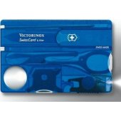 Victorinox Multitool SwissCard niebieski