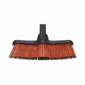Fiskars Solid universali šluotos galvutė M (juoda/ oranžinė, be koto)