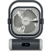 LIFE Camping Fan E10 TF (MD 12065) Grey/ White
