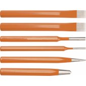 Neo set of punches and chisels 6pcs. - 33-061