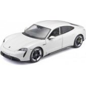 Bburago Porsche Taycan Turbo S White 1:24 BBURAGO