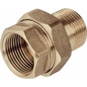 Perfexim tiesi žalvarinė jungtis su O žiedu 3/ 4" (07-146-0200-000)