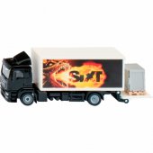 SIKU SUPER MAN truck with box body, model vehicle