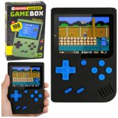 Electronic Game Console Retro 108 in 1 LCD Screen Black