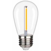 LED lemputė su reguliuojamu šviesos srautu, E27, S14, 1W, 100lm, 2700K, 360
