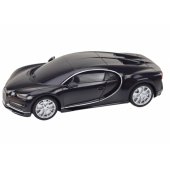 Bugatti Veyron Chiron Remote Control Car RC Black 1:24