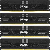 Fury Renegade Pro Black 4x32GB DDR5 5600MHZ RDIMM KF556R28RBE2K4-128