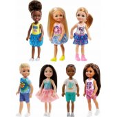 Barbie Mattel Club Chelsea lėlė – Chelsea ir draugai (DWJ33)