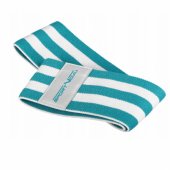 Fitneso ir Crossfit guminė pasipriešinimo juosta 40x7,6cm turkio spalvos