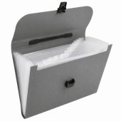 Folder Folder Organizer for Documents, 13 Compartments, Gray, A4, Hold