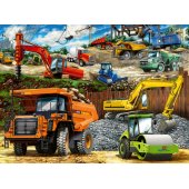 Puzzle 100 pc Construction Machinery