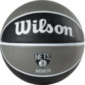Wilson NBA Team Brooklyn Nets krepšinio kamuolys, juodas ir pilkas, 7 dydžio (WTB1300XBBRO0