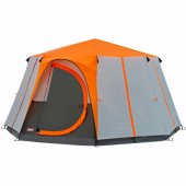 Coleman Octagon 8 oranžinė kupolinė palapinė (oranžinė/ pilka, 2024 m. modelis)