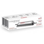 Vandeniui atsparus LED maitinimo šaltinis 24V, 1.5A, 36W, IP67
