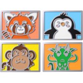 Cute Series Magnetic Badge