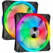 QL140 RGB dvigubas ventiliatorius 140 mm korpuso ventiliatorius CO-9050100-WW