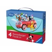 Puzzle 4in1 Mickey Mouse