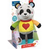 _6760581 Clementoni panda pliušinis žaislas, su baterijomis, 20X13X32 CLM WB