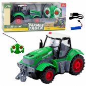 _7789201 Nuotoliniu būdu valdomas RC žemės ūkio traktorius, žalias, 1:24