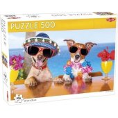 Tactic Puzzle 500 Animals: Holiday Hounds