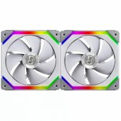 Fan SL140 kompiuterio korpuso ventiliatorius, 14 cm, baltas, 2 vnt.