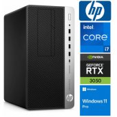 ProDesk 600 G4 MT i7-8700 32GB 1SSD M.2 NVME RTX3050 6GB W11Pro ReNew