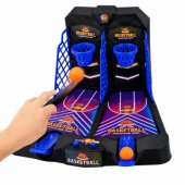 Mini stalo krepšinis Double Skill Game 2 žaidėjams, taškų skaičiavimas