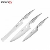 Samura REPTILE peilių komplektas Paring 82mm / Utility 168mm / Chef®