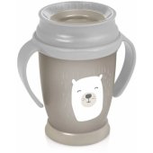 360° puodelis su rankenėlėmis 250ml Junior Buddy Bear 1/ 599